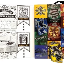 Wholesale ⭐ 15 Days of 🧦 Socks Harry Potter Mens Quidditch 15-Pack [Mens 👞 Shoe Size: 6 - 12] 🔔 -Harry Potter Sale Store 15daysocksquidditchmen612 inset2