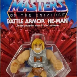 Discount ๐งจ Masters of the Universe Eternia Minis Battle Armor He-Man 2-Inch Mini figure ๐