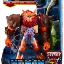 Buy 😉 He-Man and the Masters of the Universe Power Attack Beast Man Action Figure [Netflix Series] 🎉