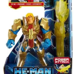 New 🛒 He-Man and the Masters of the Universe Power Attack He-Man Action Figure [Netflix Series] 🛒