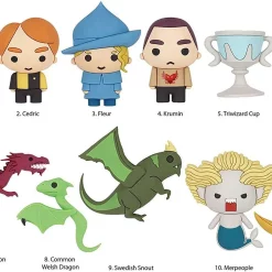 Cheap 👏 3D Figural Foam Bag Clip Harry Potter Series 6 Mystery Box [24 Packs] ❤️ -Harry Potter Sale Store 3dpotters6clipbx inset2