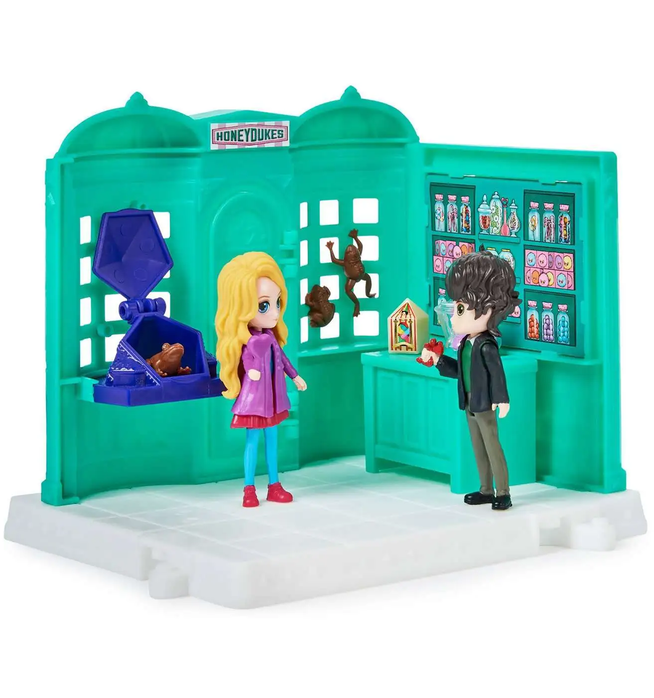 Brand new 😍 Harry Potter Magical Minis Honeydukes Sweet Shop 4-Inch Playset 🛒 4 Brand new 😍 Harry Potter Magical Minis Honeydukes Sweet Shop 4-Inch Playset 🛒 - Image 2
