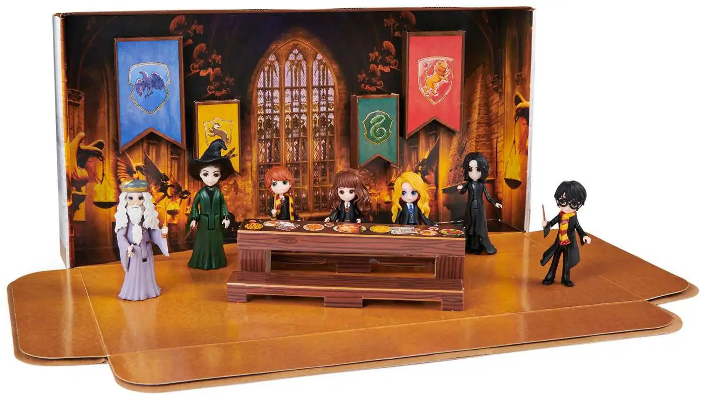 New ๐ Harry Potter Magical Minis Collector Set 4-Inch Figure 7-Pack ๐งจ 3 New ๐ Harry Potter Magical Minis Collector Set 4-Inch Figure 7-Pack ๐งจ