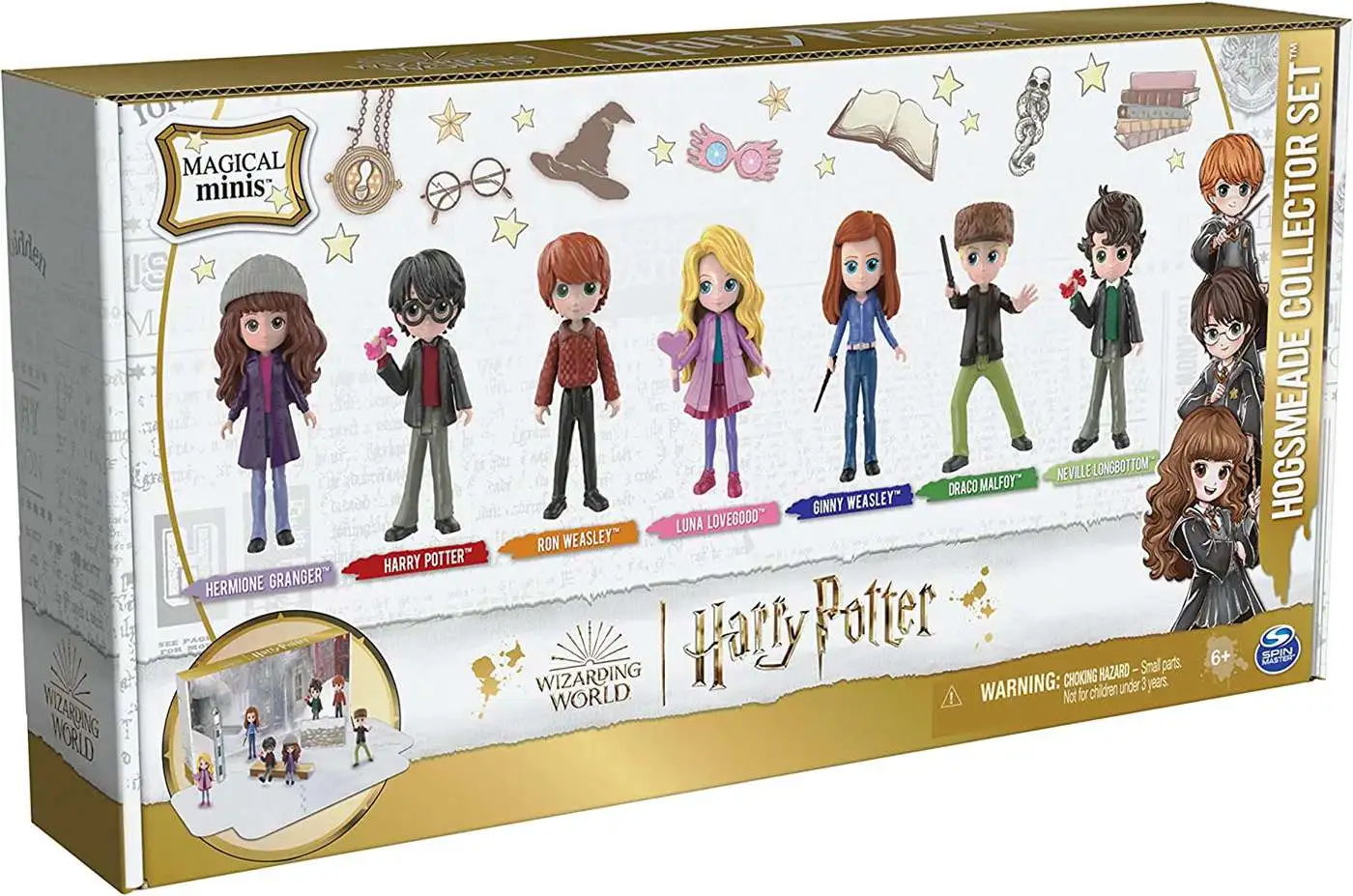 Discount 🤩 Harry Potter Magical Minis Hogsmeade Collector Set 4-Inch Figure 7-Pack 😀 6 Discount 🤩 Harry Potter Magical Minis Hogsmeade Collector Set 4-Inch Figure 7-Pack 😀 - Image 4