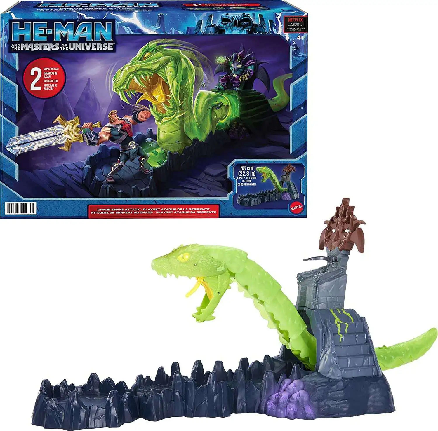 Deals 😀 Masters of the Universe Revelation Chaos Snake Attack Playset 😍 3 Deals 😀 Masters of the Universe Revelation Chaos Snake Attack Playset 😍