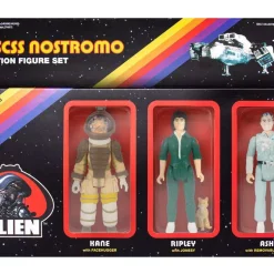 Coupon 😍 ReAction Alien Ash, Ripley & Kane Action Figure 3-Pack 🎁