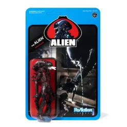 Cheap 🎁 ReAction Aliens Bloody Alien Open Mouth Action Figure [Blue Card] 🤩