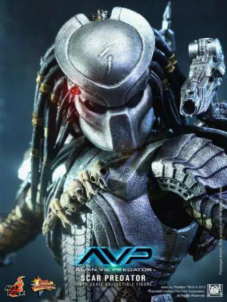 Best Sale โจ Alien vs Predator Movie Masterpiece Scar Predator Collectible Figure ๐งจ 4 Best Sale โจ Alien vs Predator Movie Masterpiece Scar Predator Collectible Figure ๐งจ - Image 2