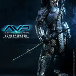 Best Sale โจ Alien vs Predator Movie Masterpiece Scar Predator Collectible Figure ๐งจ 9 Best Sale โจ Alien vs Predator Movie Masterpiece Scar Predator Collectible Figure ๐งจ -Harry Potter Sale Store avpscarpredator inset2