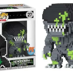 Brand new 😀 Funko Alien POP! 8-Bit Xenomorph Exclusive Vinyl Figure #27 [Blood Splattered] 🤩
