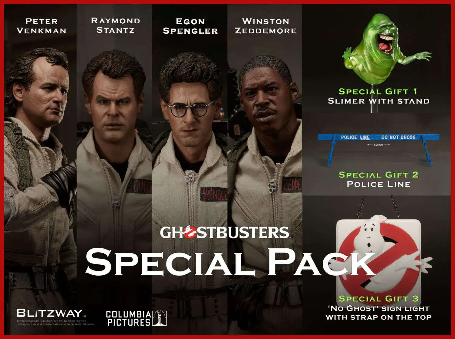 Promo ❤️ Ghostbusters Classic Special Pack Collectible Figure 💯 3 Promo ❤️ Ghostbusters Classic Special Pack Collectible Figure 💯