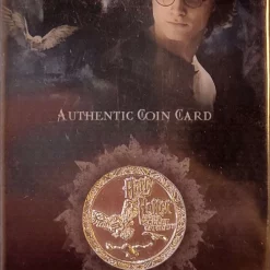 Hot Sale 💯 Harry Potter and The Goblet of Fire Embedded Gold Standard Coin Authentic Coin Card CC2 👏