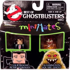 Outlet 🥰 Ghostbusters Best of Minimates Series 2 Courtroom Peter Venkman & Washington Square Ghost Exclusive Minifigure 2-Pack ⭐