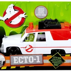 Deals 🎉 Ghostbusters 2016 Movie Ecto Mini Ecto-1 Action Figure Vehicle [Includes Slimer Ecto Mini, Damaged Package] 👍