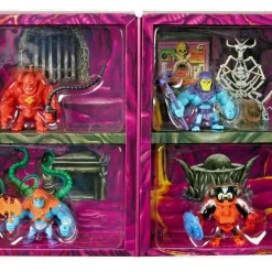 Coupon ⌛ Masters of the Universe Eternia Minis Skeletor, Beast Man, Stinkor & Faker 2-Inch Mini Figure 4-Pack [Snake Mountain] ⌛