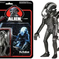 New 😍 Funko ReAction Alien Action Figure [Metallic] 💯
