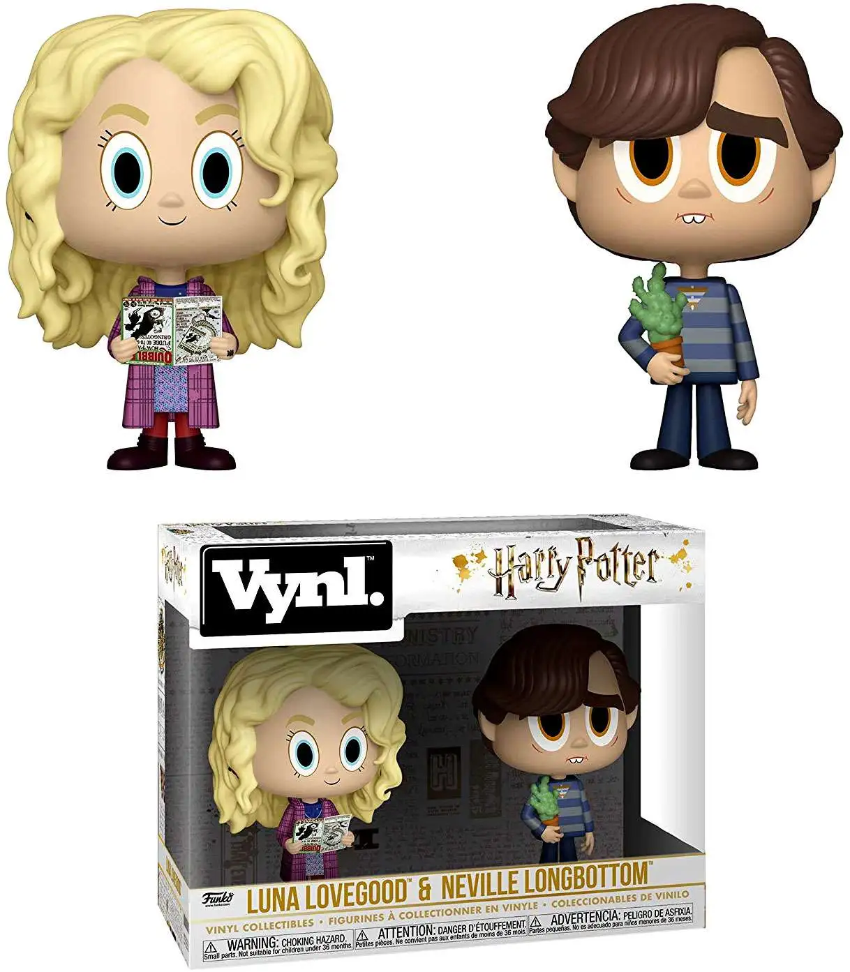 Wholesale 🌟 Funko Harry Potter Vynl. Luna Lovegood & Neville Longbottom Vinyl Figure 2-Pack 🛒 3 Wholesale 🌟 Funko Harry Potter Vynl. Luna Lovegood & Neville Longbottom Vinyl Figure 2-Pack 🛒