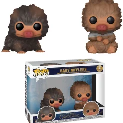 Discount 🎉 Funko Harry Potter Fantastic Beasts The Crimes of Grindelwald POP! Fantastic Beasts Baby Nifflers Vinyl Figure 2-Pack [Brown & Tan] 🧨
