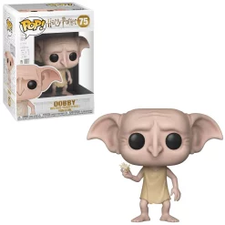 Brand new ⭐ Funko POP! Harry Potter Dobby Vinyl Figure #75 [Snapping His Fingers] 👏