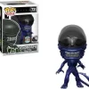 Hot Sale 🧨 Funko 40th Anniversary POP! Movies Alien Xenomorph Exclusive Vinyl Figure #731 [Blue Metallic, Specialty Series] 😍 -Harry Potter Sale Store funko37750
