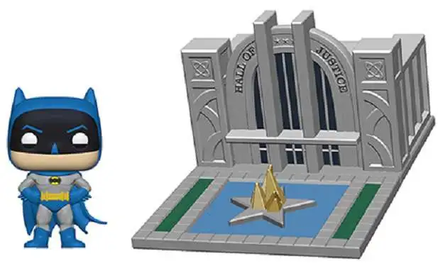 Budget ✨ Funko 80th Anniversary POP! Town Hall of Justice with Batman Vinyl Figure Set ⭐ 3 Budget ✨ Funko 80th Anniversary POP! Town Hall of Justice with Batman Vinyl Figure Set ⭐