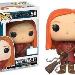 Promo 🥰 Funko POP! Harry Potter Ginny Weasley Exclusive Vinyl Figure #50 [Quidditch] 💯