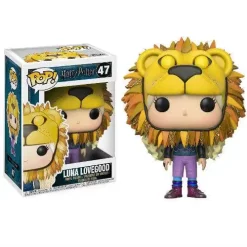 New ⭐ Funko POP! Harry Potter Luna Lovegood Vinyl Figure #47 [Lion Head, Damaged Package] 🤩