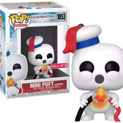 Outlet 🔥 Funko Ghostbusters Afterlife POP! Movies Mini Puft Exclusive Vinyl Figure #1053 [Zapped] 😉