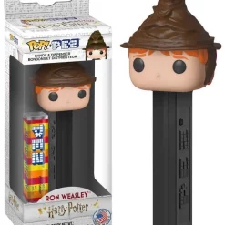 Deals ⭐ Funko Harry Potter POP! PEZ Ron Weasley 🍬 Candy Dispenser [Sorting Hat] ⌛