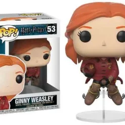 Best Sale ⌛ Funko POP! Harry Potter Ginny Weasley on Broom Vinyl Figure #53 [Quidditch] 🔥