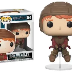 Coupon 🎁 Funko POP! Harry Potter Ron Weasley on Broom Vinyl Figure #54 [Quidditch] 😉