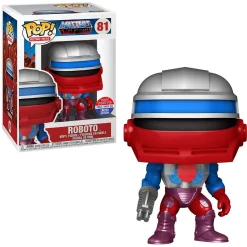 Hot Sale 🌟 Funko Masters of the Universe POP! Retro Toys Roboto Exclusive Vinyl Figure #81 ❤️