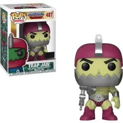 New 🌟 Funko Masters of the Universe POP! Television Trap Jaw Exclusive Vinyl Figure #487 [Metallic Armor, Light Green] 🤩