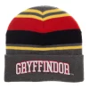 Hot Sale 🧨 Harry Potter Gryffindor Stripe Cuff Beanie 🌟 -Harry Potter Sale Store gryffindorstripecuffbeanie