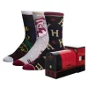 Promo 🔥 Harry Potter Hogwarts Express 3 Pair Crew Box Set ✔️ -Harry Potter Sale Store harrypottertrain3paircrewboxset