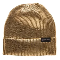New 🔥 Harry Potter Hogwarts Metallic Acrylic 🧥 Coated Beanie Hat 🥰 5 New 🔥 Harry Potter Hogwarts Metallic Acrylic 🧥 Coated Beanie Hat 🥰 -Harry Potter Sale Store hogwartsmetallicacryliccoatedbeanie inset1