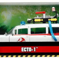 Cheapest ⌛ Ghostbusters Hollywood Rides Ecto-1 Diecast Car [1:24 Scale] 🎁 -Harry Potter Sale Store jadaecto1 inset4