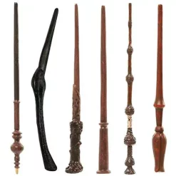 Buy 🔥 Harry Potter Diecast Series 1 Collectible Wand 4-Inch Mystery Pack 🎉 -Harry Potter Sale Store jakkspotterwandmyst inset2