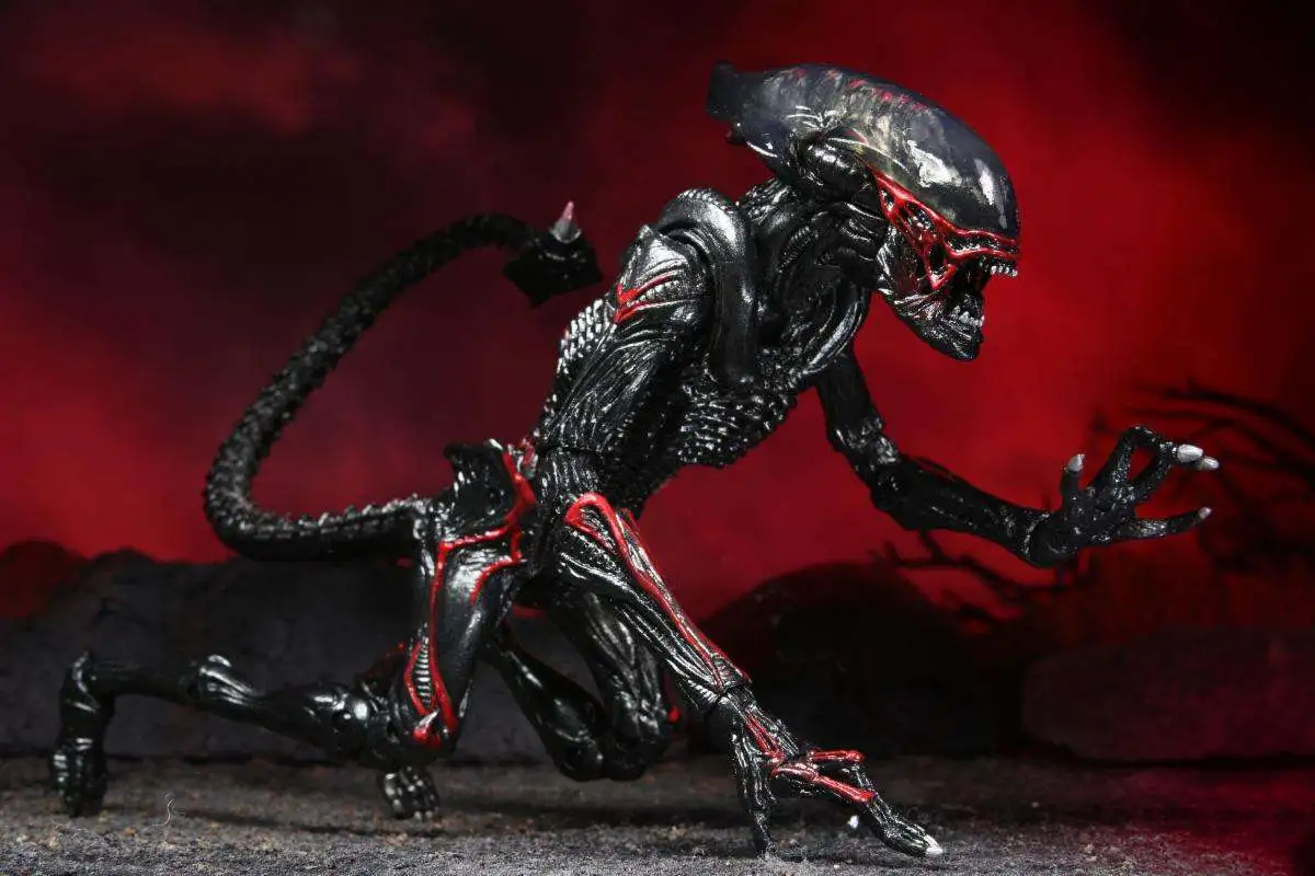 Promo ๐ NECA Kenner Aliens Tribute Night Cougar Alien Action Figure ๐ 6 Promo ๐ NECA Kenner Aliens Tribute Night Cougar Alien Action Figure ๐ - Image 4