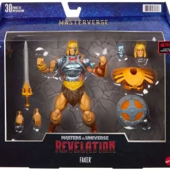 Top 10 ๐ Masters of the Universe Revelation Masterverse Faker Exclusive Deluxe Action Figure ๐