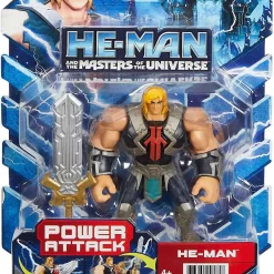 Promo 😉 He-Man and the Masters of the Universe Revelation Power Attack He-Man Action Figure 🌟