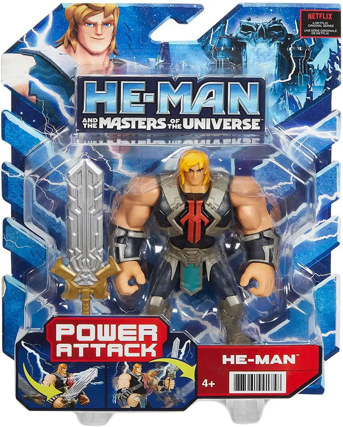 Promo 😉 He-Man and the Masters of the Universe Revelation Power Attack He-Man Action Figure 🌟 3 Promo 😉 He-Man and the Masters of the Universe Revelation Power Attack He-Man Action Figure 🌟