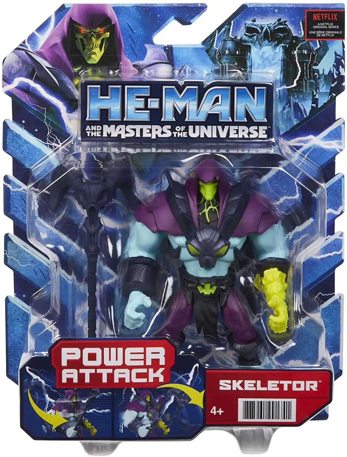 Hot Sale ✨ He-Man and the Masters of the Universe Revelation Power Attack Skeletor Action Figure ⭐ 3 Hot Sale ✨ He-Man and the Masters of the Universe Revelation Power Attack Skeletor Action Figure ⭐