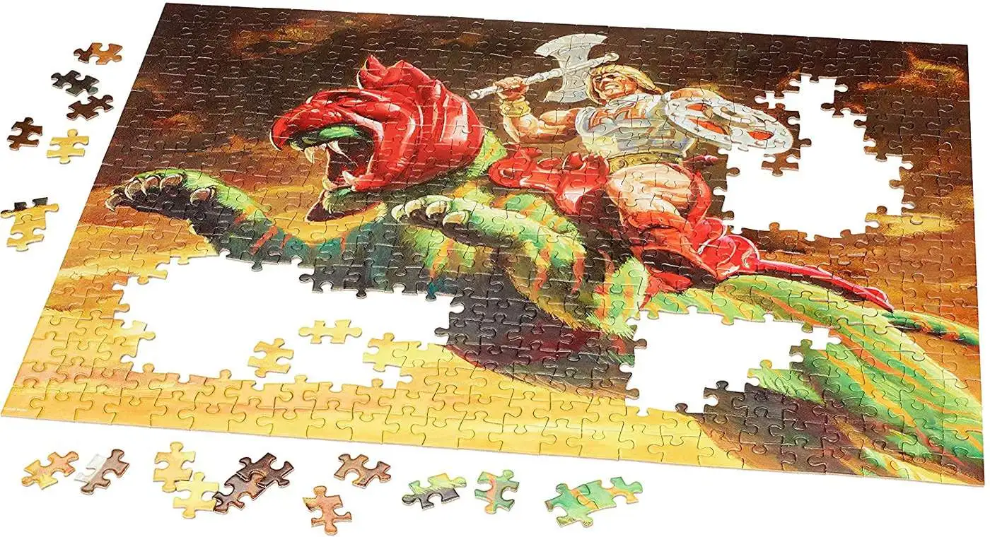 Best Sale 🎉 Masters of the Universe He-Man & Battle Cat Puzzle ❤️ 4 Best Sale 🎉 Masters of the Universe He-Man & Battle Cat Puzzle ❤️ - Image 2