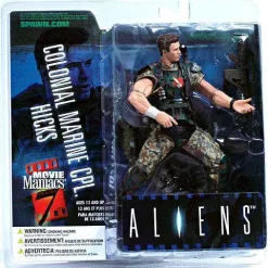 Cheap ๐ McFarlane Toys Aliens Movie Maniacs Series 7 Colonial Marine CPL. Hicks Action Figure ๐