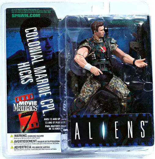 Cheap ๐ McFarlane Toys Aliens Movie Maniacs Series 7 Colonial Marine CPL. Hicks Action Figure ๐ 3 Cheap ๐ McFarlane Toys Aliens Movie Maniacs Series 7 Colonial Marine CPL. Hicks Action Figure ๐