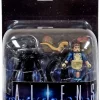 Brand new 🔥 Aliens Minimates Queen Alien 2-Inch Minifigure Deluxe Set [with Warrior Alien & Battle-Damaged Bishop] ⌛ -Harry Potter Sale Store minimatesdeluxequeenset