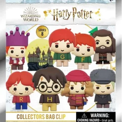 Best Pirce 🎁 3D Figural Foam Bag Clip Harry Potter Series 8 🎄 Christmas Mystery Pack [1 RANDOM Figure] 😉