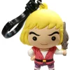 Best Pirce 👏 Masters of the Universe 3D Figural Bag Clip Series 1 Prince Adam Keychain [Loose] ⭐ -Harry Potter Sale Store monomouprinceadam