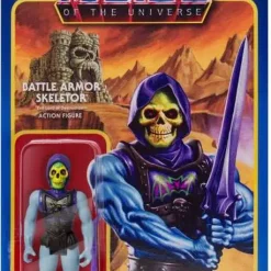 Top 10 🧨 ReAction Masters of the Universe Battle Armor Skeletor Action Figure [Battle Damaged Version] ⭐